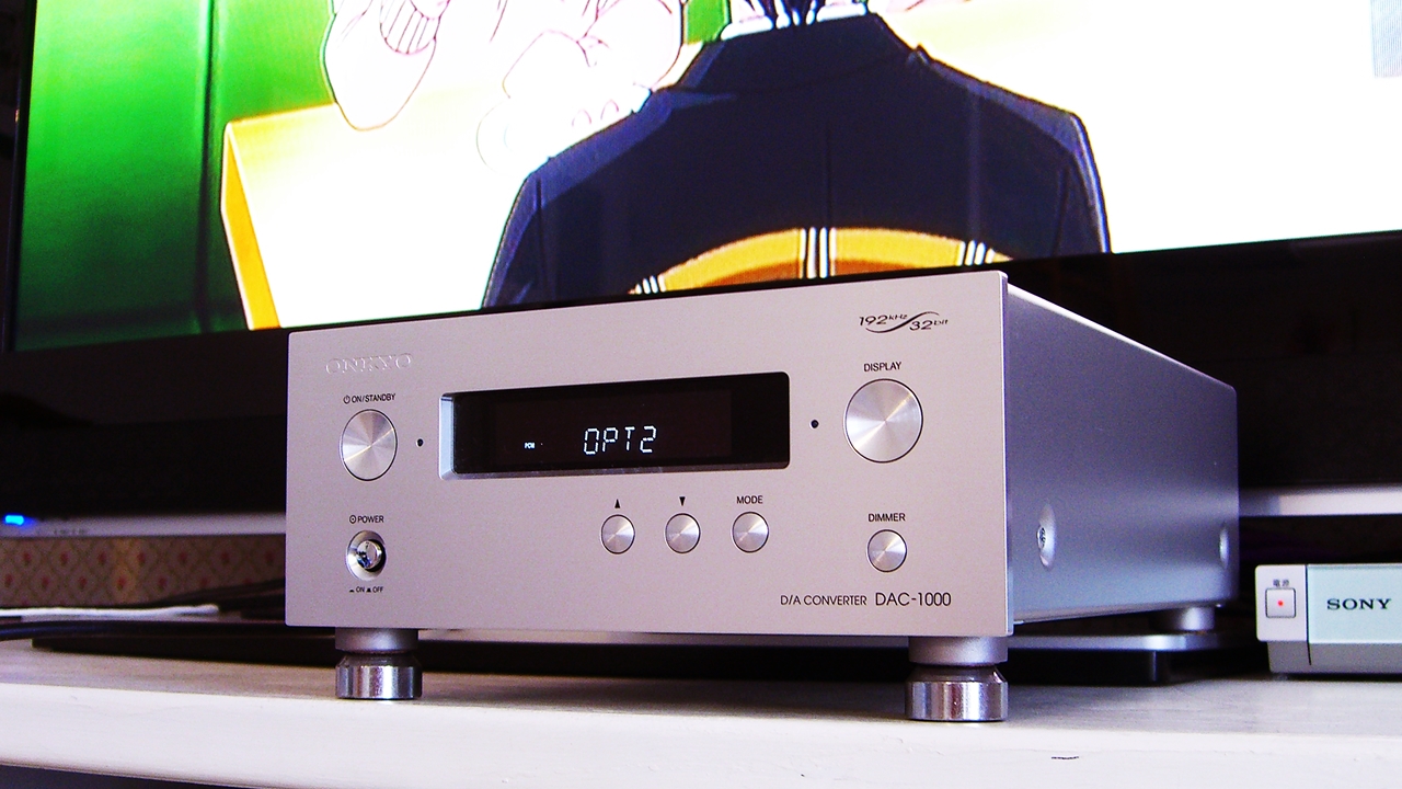 ONKYO DAC-1000 D/A Converter + AS-258 Insulator