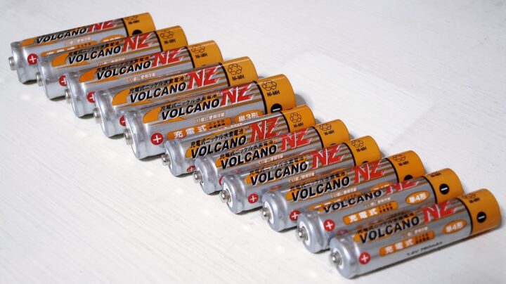 ダイソー VOLCANO NZ ニッケル水素充電池