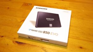 Samsung SSD 850EVO パッケージ
