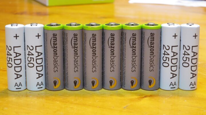 Amazon Basics ＆ IKEA LADDA 2450 単3ニッケル水素充電池