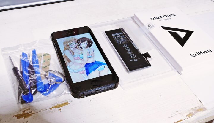 iPhone5バッテリー交換