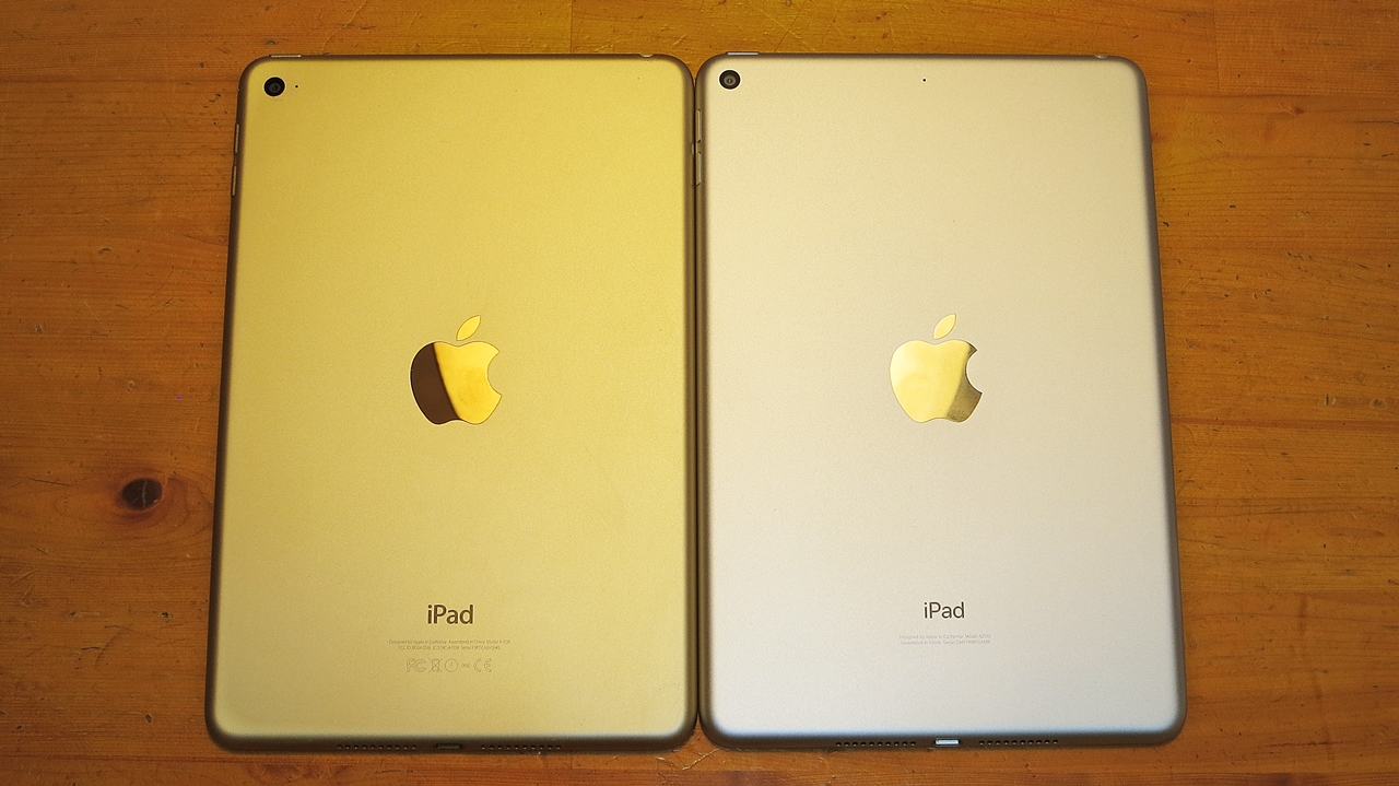 新型iPad mini/iPad mini 4 裏側