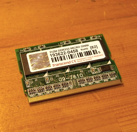 Transcendレッツノート用メモリ