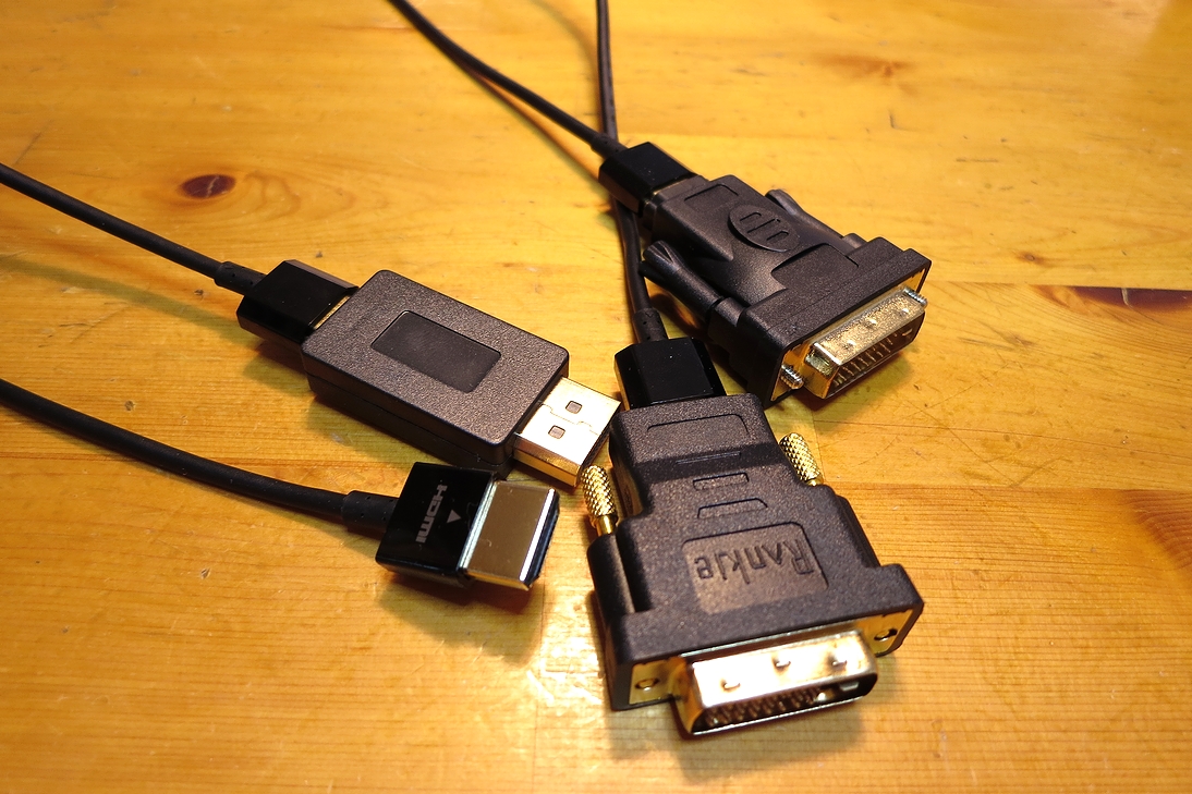 DisplayPort_HDMI_DVI変換コネクタ