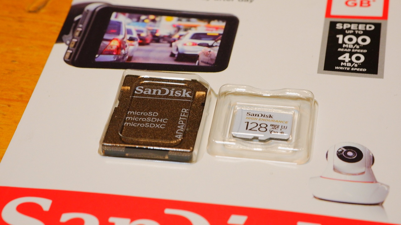 サンディスク SanDisk High Endurance 高耐久 microSDXC SDSQQNR-128G-GN6IA ブリスターパッケージ