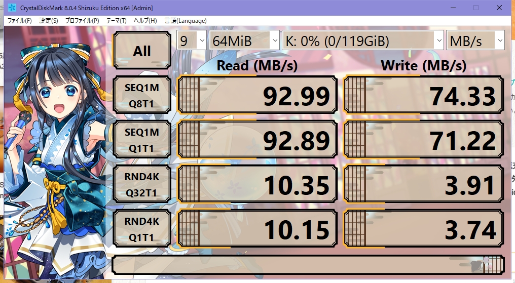 SanDisk microSDカード SDSQUA4-128G-EPK 128GB