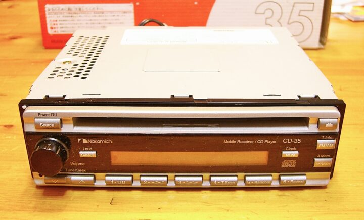 Nakamichi CD-35 CDヘッドユニット IDIN オートバックス