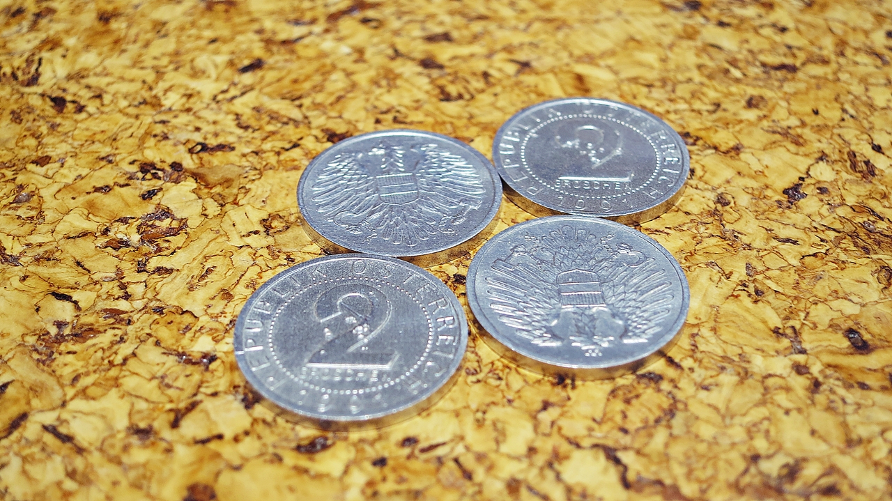 オーストリア2シリング硬貨